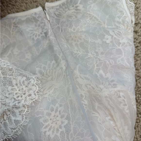 Acne Studios bow blouse with lace details runway - Picture 6 of 6